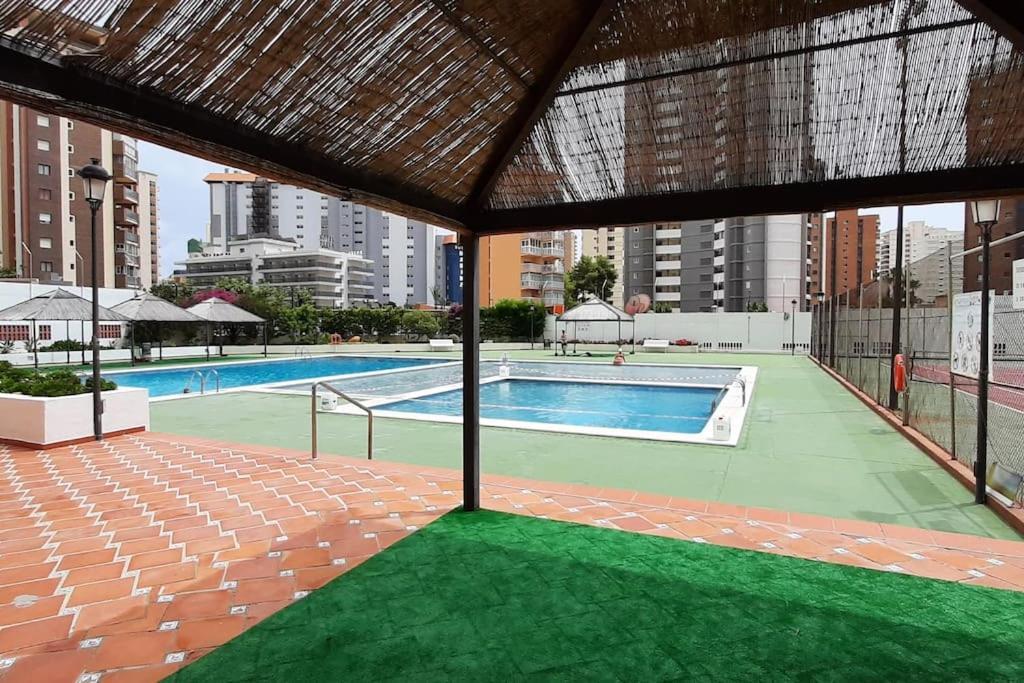 Benidorm Gemelos II One, Impresionante Vista 外观 照片